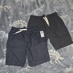 Chambray Pull On Shorts